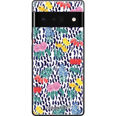 Bouffants and Broken Hearts Bouquets Print Google Pixel 6 Pro Skin